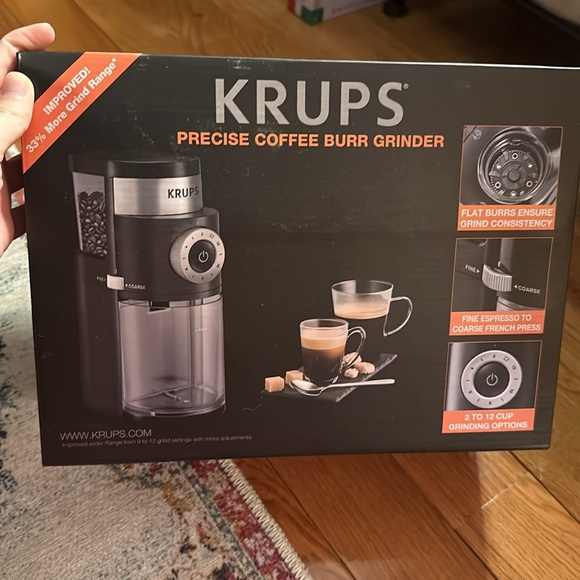 KRUPS Kitchen Krups Precise Coffee Burr Grinder Poshmark